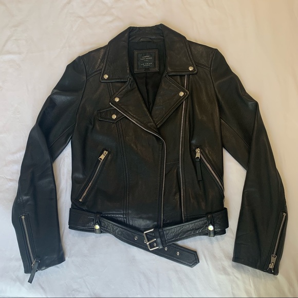 Zara Leather Jacket - Picture 5 of 10